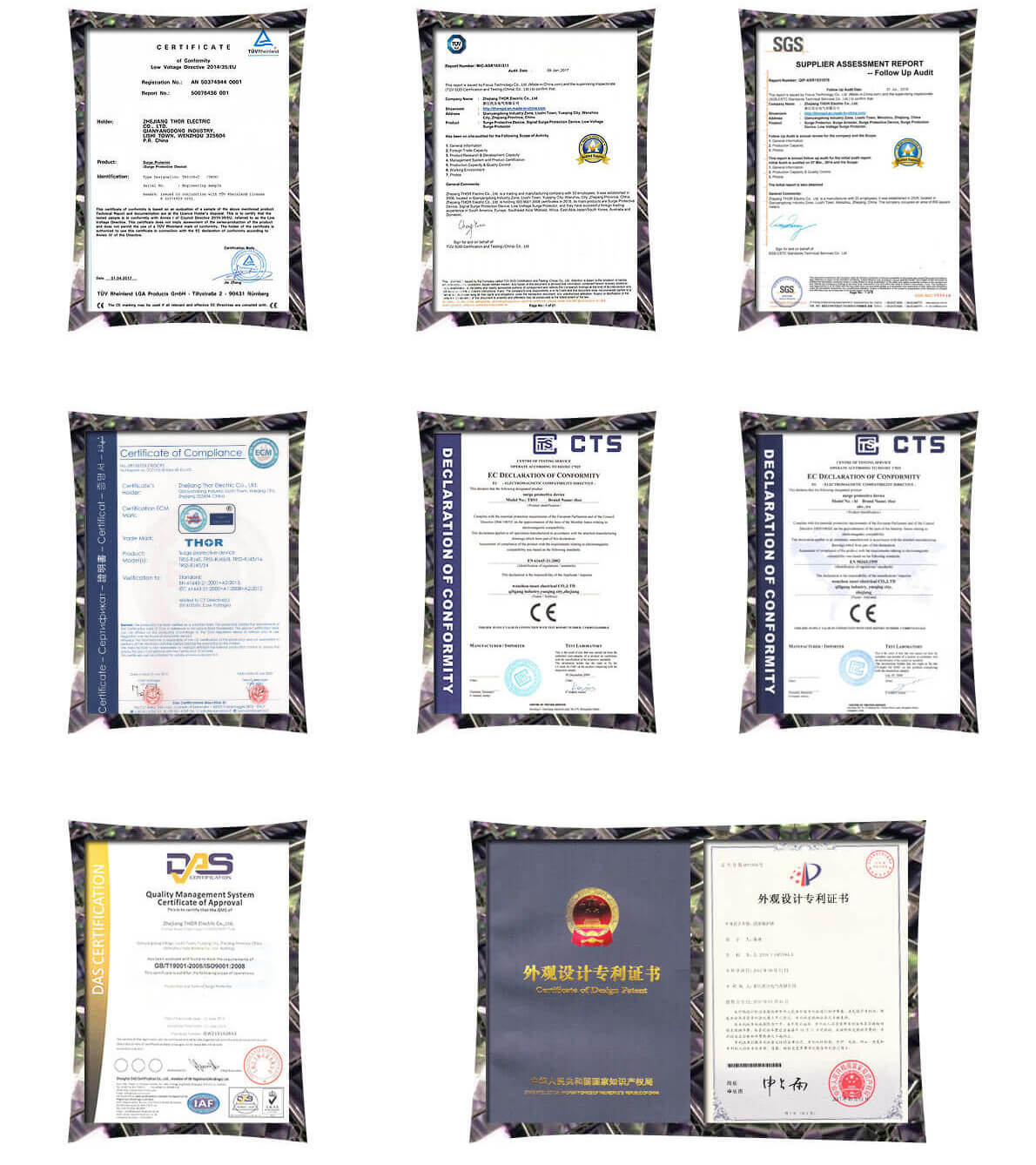 certificates